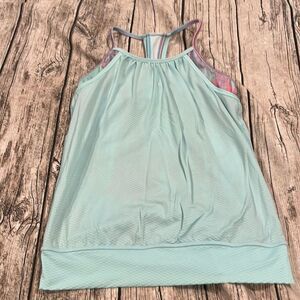 Ivivva double layer tank with built in sports bra size 12